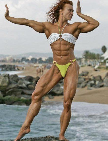 Muscular Women Strike A Pose Top Photo Sabrina Elena Andrea