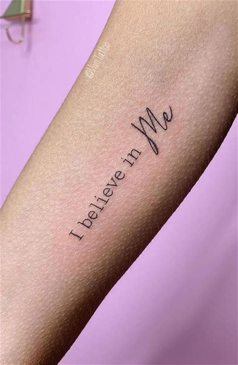 45 Small But Meaningful Words And Quotes Tattoo Designs You Would Love