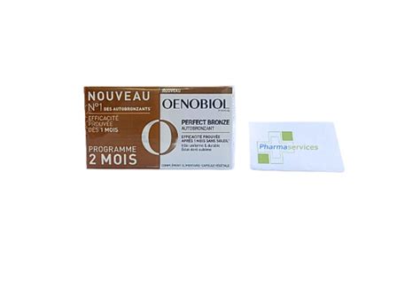 Pharmaservices Oenobiol Perfect Bronze Autobronzant Lot De 2x30