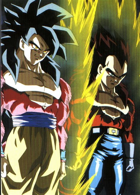 Image Ssj4 Goku And Vegeta Ultra Dragon Ball Wiki