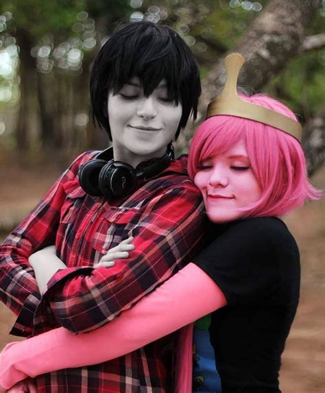 costume ideas for couples who love to geek out together princess bubblegum cosplay couples
