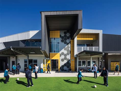 The New School Building For Good News Lutheran College Encapsulates The