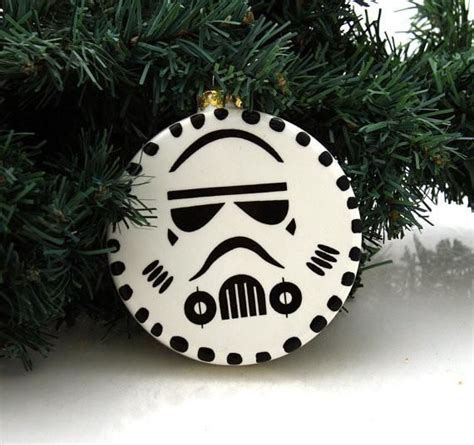 Christmas Ornament Featuring An Homage To The Iconic Stormtrooper From