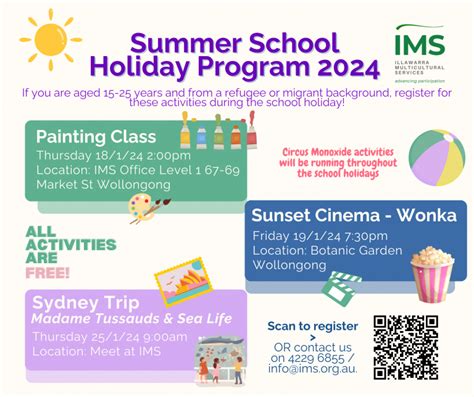 Summer School Holiday Program 2024 Illawarra Multicultural Services