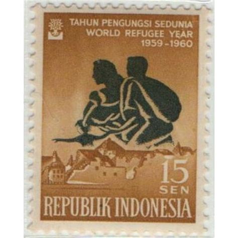 Jual Perangko Indonesia World Refugee Year 1960 Di Lapak Mata Dunia
