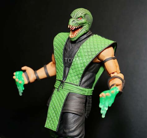 Teaser For A Mortal Kombat Reptile Figure By Storm Collectibles The