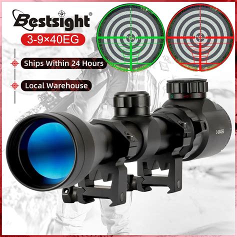 Bestsight X Eg Rifle Scopes Hunting Sights Red And Green Light