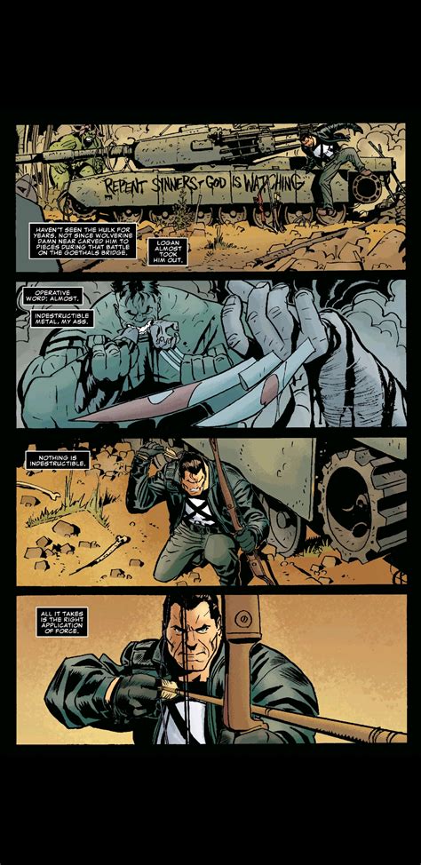 The Punisher And The Hulk ☠ Rmarvelcomics