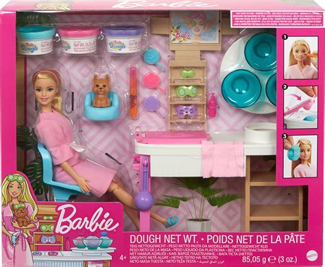 Barbie Wellness Ινστιτούτο Ομορφιάς με Κούκλα Bimbo