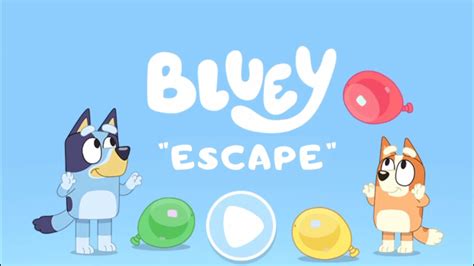 Bluey Escape Game Play Unofficial Bluey Game Using Tynker Youtube