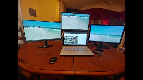 Multiple Monitor Setup With A Hp Envy Notebook Youtube