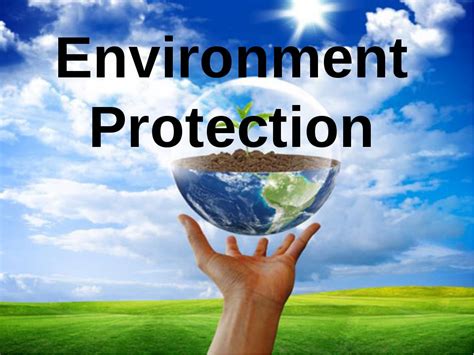 Презентация по английскому языку на тему Environmental Protection 10