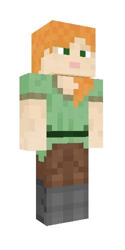 Alex Minecraft Skin Byiv4n2p Em 2020 Personagens Femininos