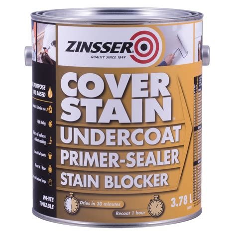 Zinsser 378l White Cover Stain Primer Sealer Stain Blocker Bunnings