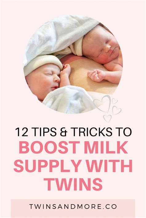 12 Tips To Boost Your Milk Supply For Breastfeeding Twins