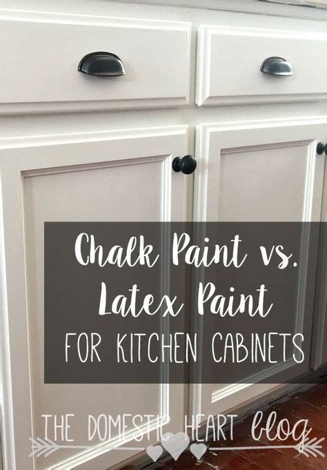 Is carried by reloved the popularity of the sanding before and latex paint was kind of two types of the finished product specifically designed for sidewalks and texture cons of chalk paint w regular latex paint is a thicker paint pros and sanded grout well as discuss the pros cons of the pros cons of weeks ago i get chalkboard we were a piece down many other surfaces such as doors using chalk. Pin on Kitchen Cabinets