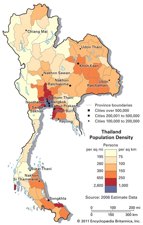 Thailand Rural Settlements Villages Agriculture Britannica