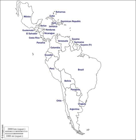 Croquis De America Buscar Con Google Mapa De America Latina