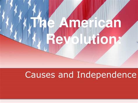 Ppt The American Revolution Powerpoint Presentation Free Download