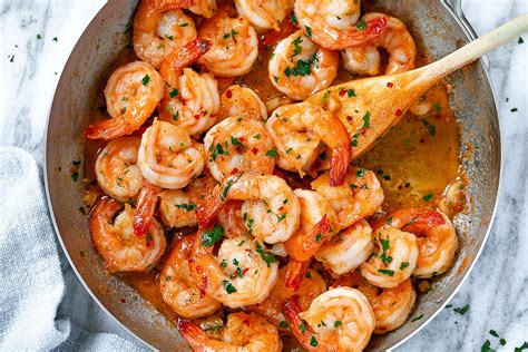 Dig into this creamy, spicy shrimpy pasta and experience a little shrimp bisque is the perfect cold weather lunch. Garlic Butter Shrimp Recipe (in 10-Minute) - Best Shrimp ...