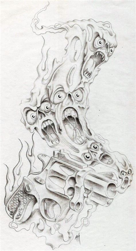 Pin By Chris Heimbigner On Ink Ideas Skulls Drawing Tattoo Sleeve