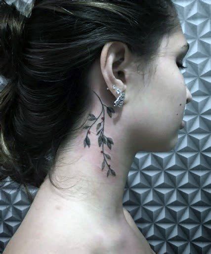 Top 80 Best Neck Tattoo Ideas For Women Courageous Female Designs