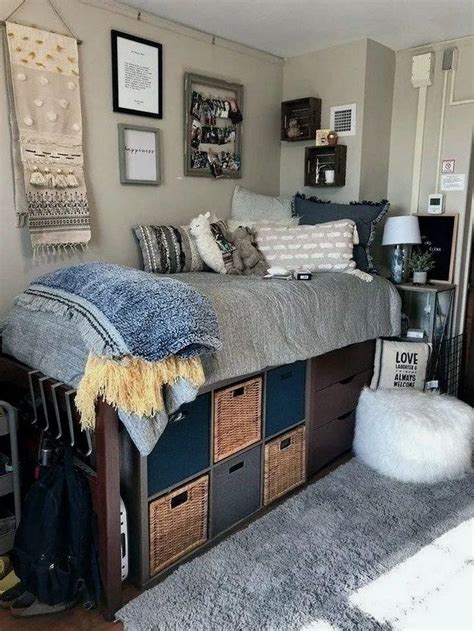 ⭐️71 Awesome College Bedroom Decor Ideas And Remodel For Girl Dorm
