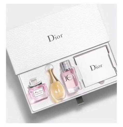 Dior Miniature Perfumes T Set Missdior Edp Jadore Edp Joy Edp 5ml