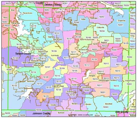 25 Tarrant County Map With Zip Codes Online Map Around The World