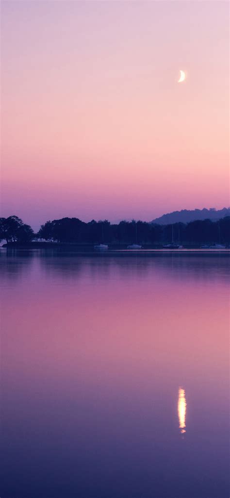 Coniston Water Wallpaper 4k Lake Sunset Evening Twilight Dusk