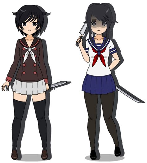 Kisekae Yandere Chan Old And Yandere Chan By Mauridiazys On Deviantart