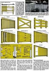 Wood Fence Joinery