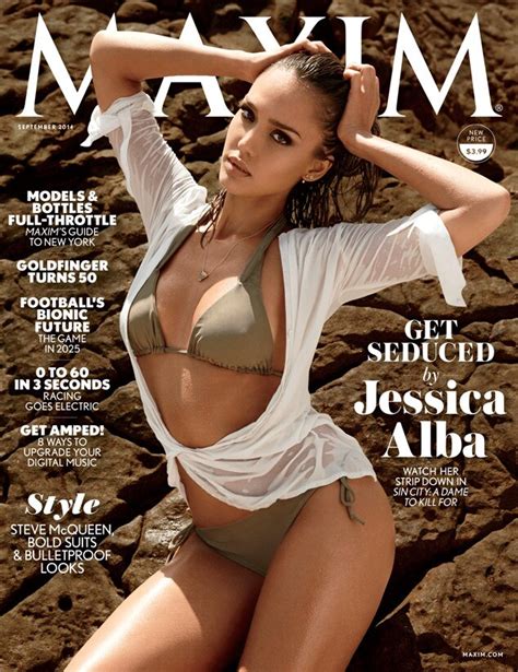 Jessica Alba Sizzles In Sexy Bikini On Maxim Cover Talks Overcoming