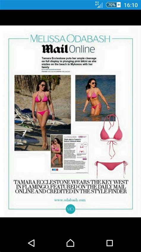 Tamara Ecclestone Wearing A Bikini At A Beach In France Celebzz Celebzz