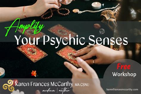 Amplify Your Psychic Senses Free Introductory Workshop — Karen