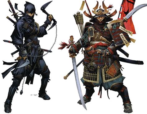 Paladin and ninja both rely on charisma, and strength based ninjas are not uncommon) thus concludes my basic guide to building pathfinder multiclass characters. View source image | Wayne reynolds, Character art, Concept art characters