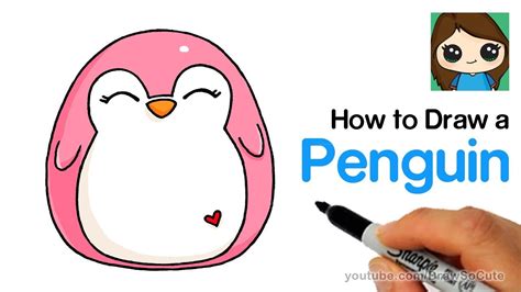 Indeed, if you are looking for a simple character to start with, this is the one. Cute Penguin Drawing | Free download on ClipArtMag