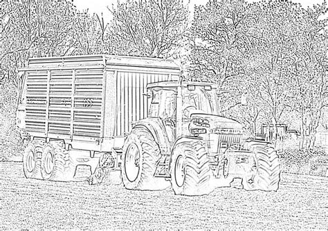 Tractors kleurplaten 10 op de boerderij gebruikt de boer een tractor om het land om te ploegen het hooi van het land te halen of. Kleurplaat Fendt 1050 Traktor Ausmalbild Ausmalbilder Von ...