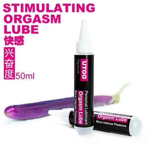 utoo stimulating orgasm lubricant water base squirting lube 50ml fixed size lubricant free