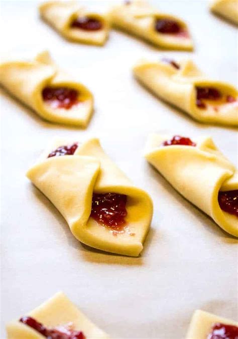 The cookies are an italian recipe and are actually pretty easy to make. Raspberry Bow Tie Cookies - Beyond The Chicken Coop