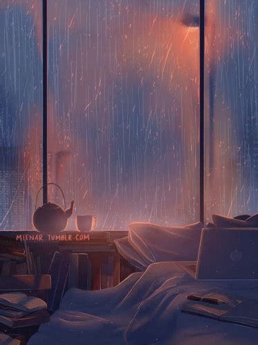 See more ideas about aesthetic wallpapers, laptop wallpaper, aesthetic. Anime Rain Wallpaper GIFs | Tenor