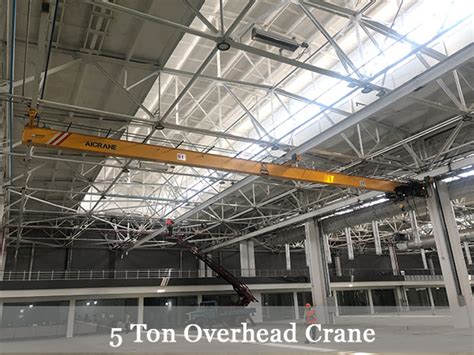 5 Ton Overhead Crane For Steel Factory Overhead Crane Gantry Crane