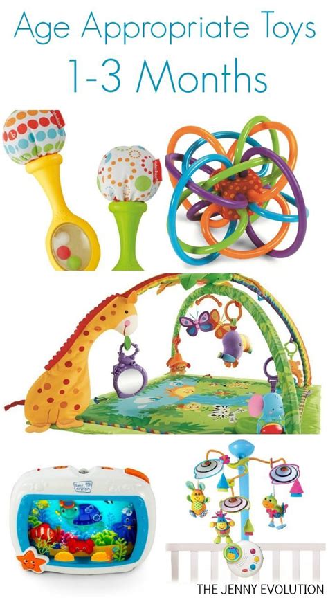 Best gifts for baby development. Development and Age Appropriate Toys for Infants 1-3 ...