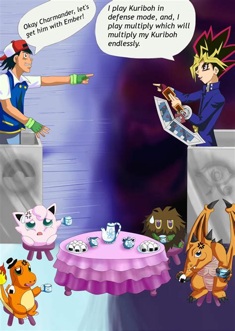 Pokemon Vs Yu Gi Oh By Xxangelsilencex On Deviantart