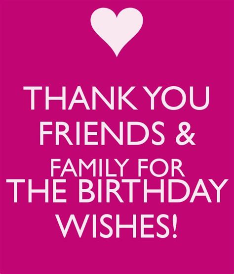 Thank you for replying to my inquiry about topic/situation/etc.. THANK YOU FRIENDS & FAMILY FOR THE BIRTHDAY WISHES! - KEEP ...