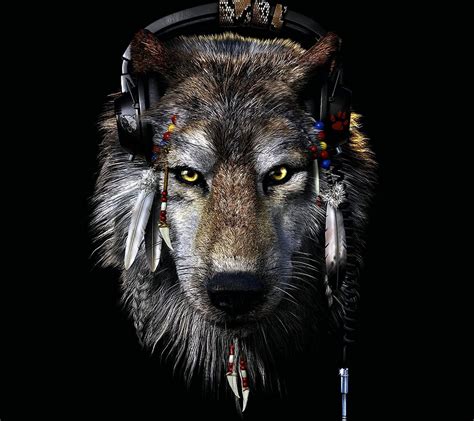 Native Indian Wolf Wallpapers Free Download