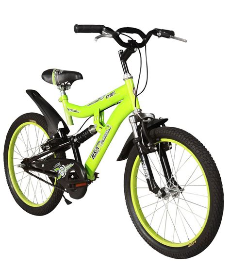 Bsa Champ Cybot Sports Green Colour Bicycle20 Inches Kids Bicycle