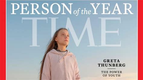 Greta Thunberg Is Time Magazines Person Of The Year Climate News Sky News