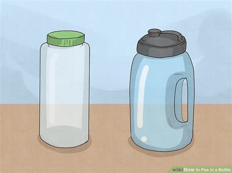 8 Ways To Pee In A Bottle Wikihow