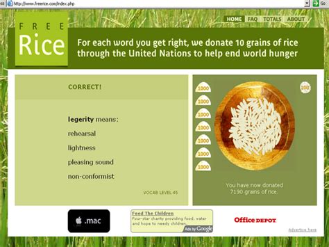 Freerice Login 常用網站 Sbcps Freerice Automatically Adjusts To Your